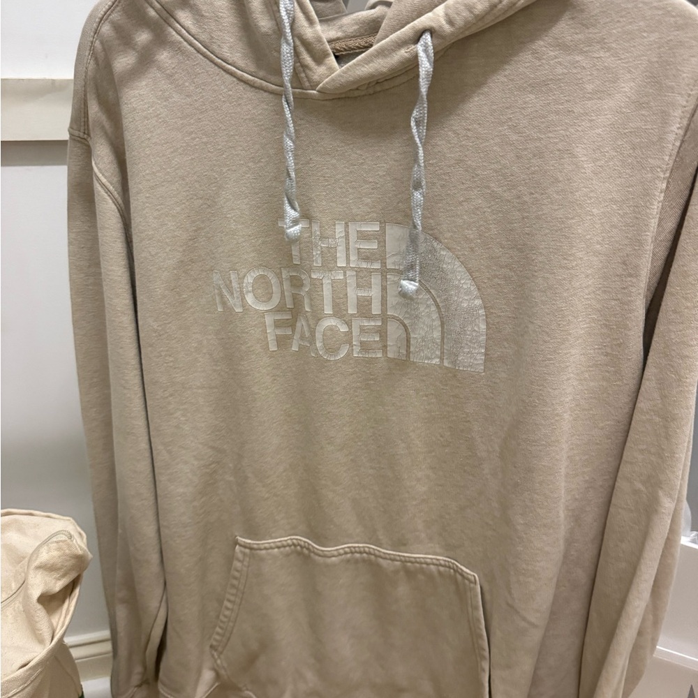 The North Face Men's Beige Hoodie